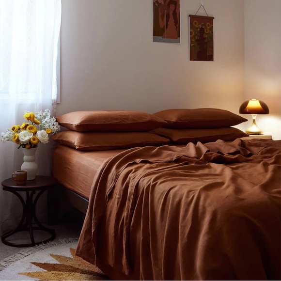 Bedding Bed Threads 10 French Flax Bedding Set Poshmark